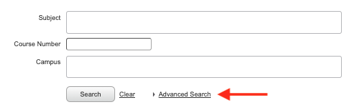 Advanced search option