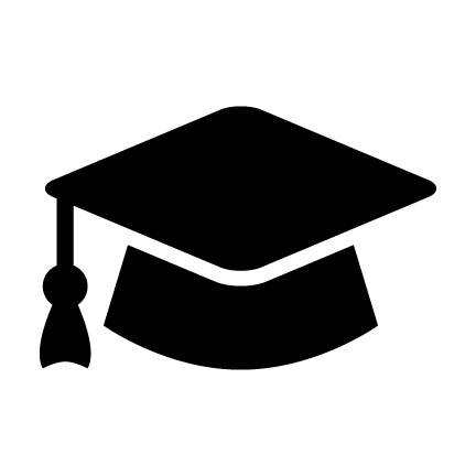 Graduation cap icon